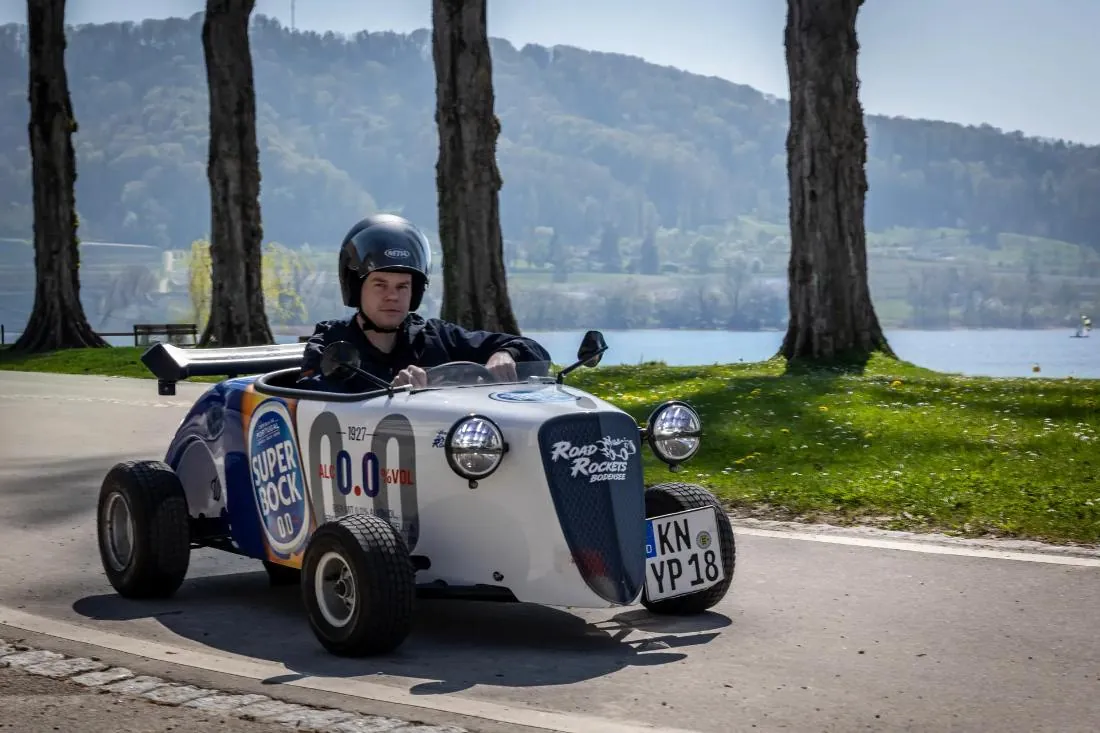 Hot Rod im Design von Super Bock auf Tour