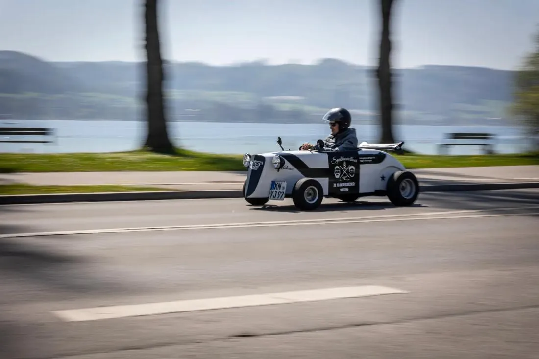 Hot Rod im Design von SpektaCoolHair auf Tour