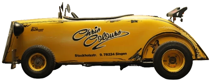 Hot Rod im Design von Chris Colours