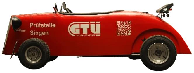 Hot Rod im Design von GTÜ Prüfstelle