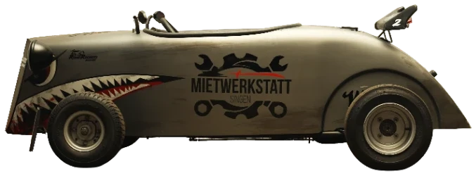 Hot Rod im Design von Mietwerkstatt