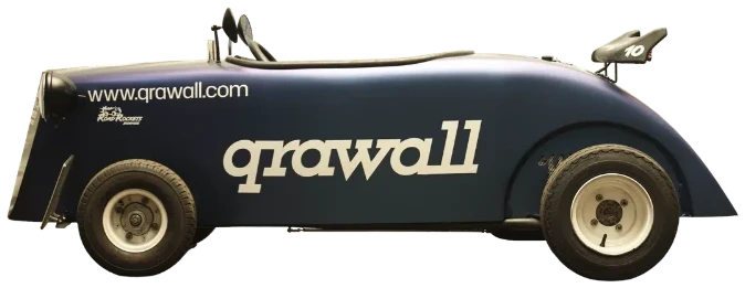 Hot Rod im Design von Qrawall